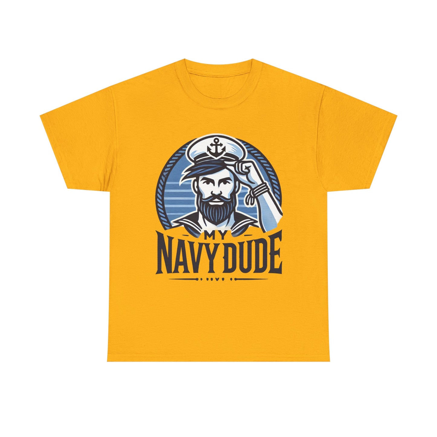 Navy Dude Graphic Tee, Perfect Gift for Sailors, Nautical Decor, Unisex Casual Wear, Summer Outfit, Father's Day Gift, Navy Mom, Navy Dad