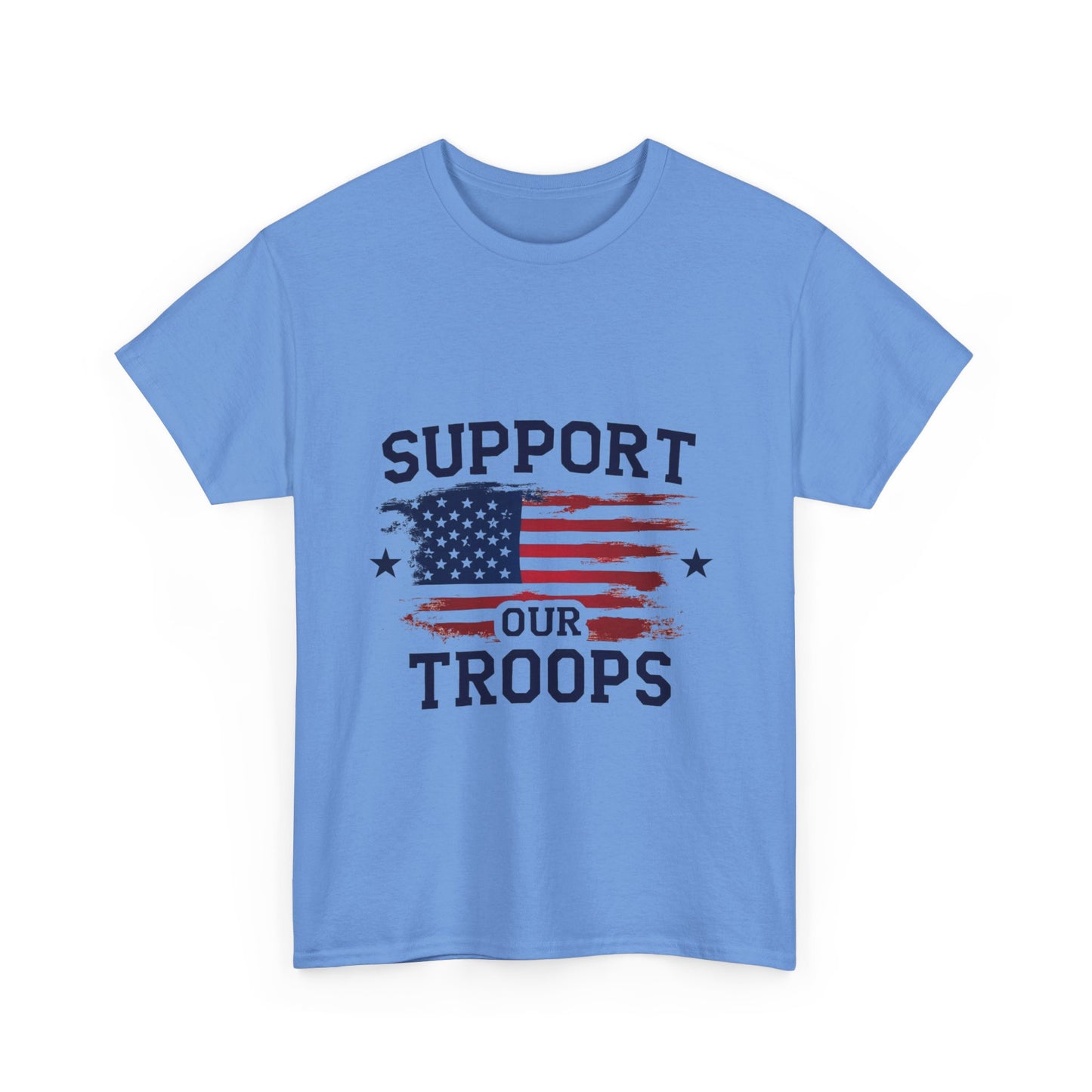 Support Our Troops Unisex T-Shirt | Patriotic Tee | Veteran Appreciation | Military Support | Gift for Heroes