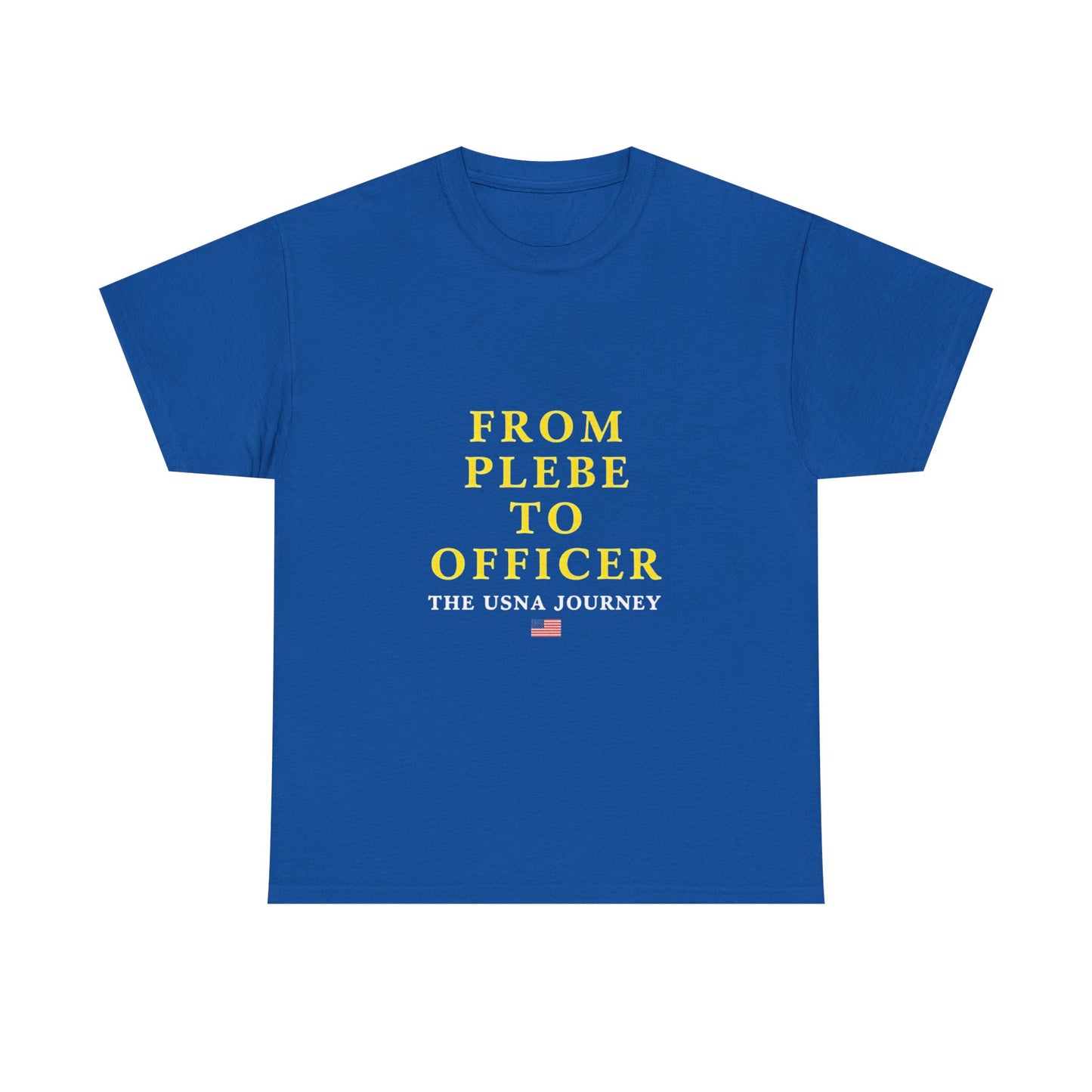USNA Journey Unisex Tee | Military Gift, Plebe to Officer T-Shirt, Army Apparel, Navy Graduation Tee, Service Member Pride Shirt