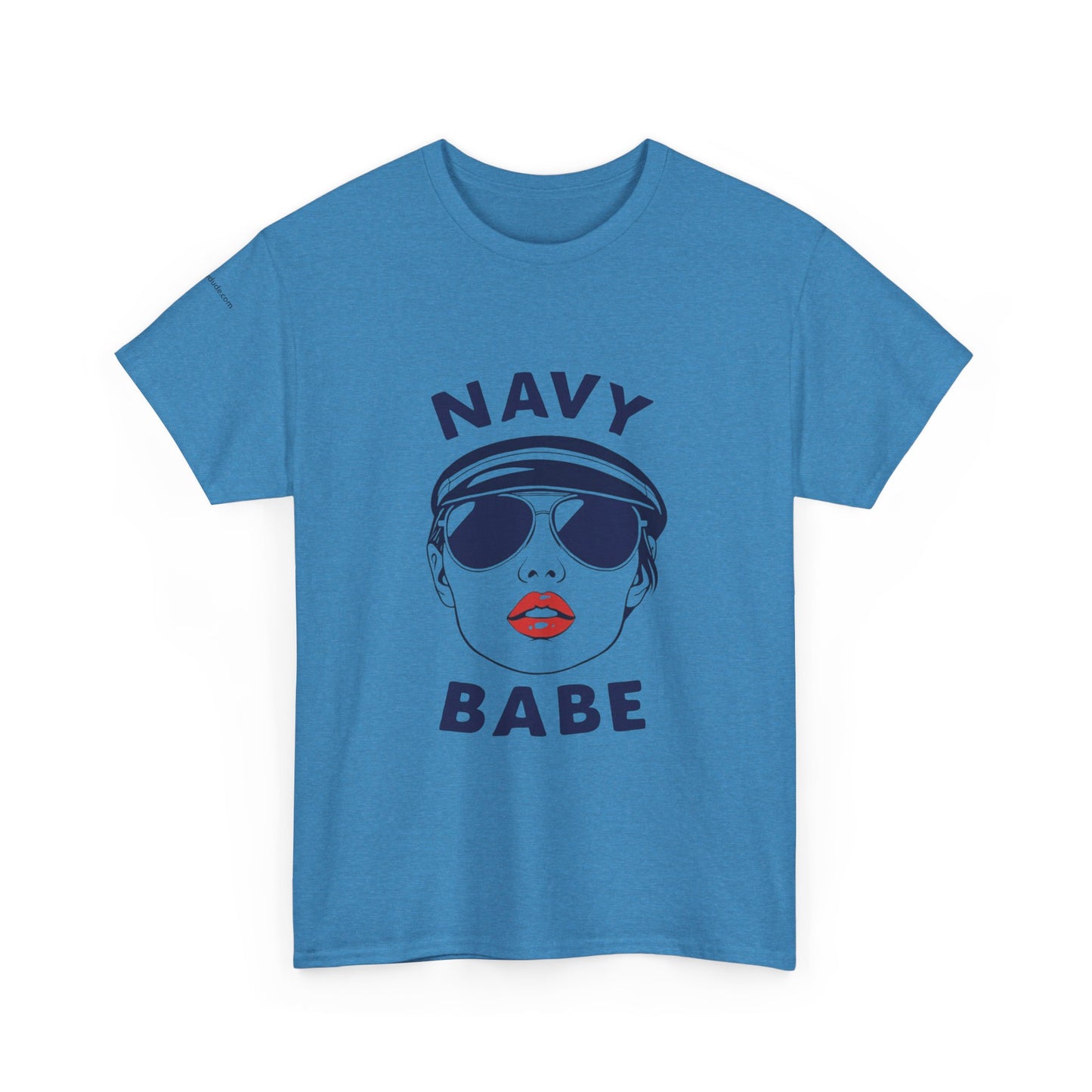 Navy Babe Graphic Tee, Casual Summer Shirt, Gift for Maritime Lovers, Nautical Fashion, Trendy Unisex Cotton Tee