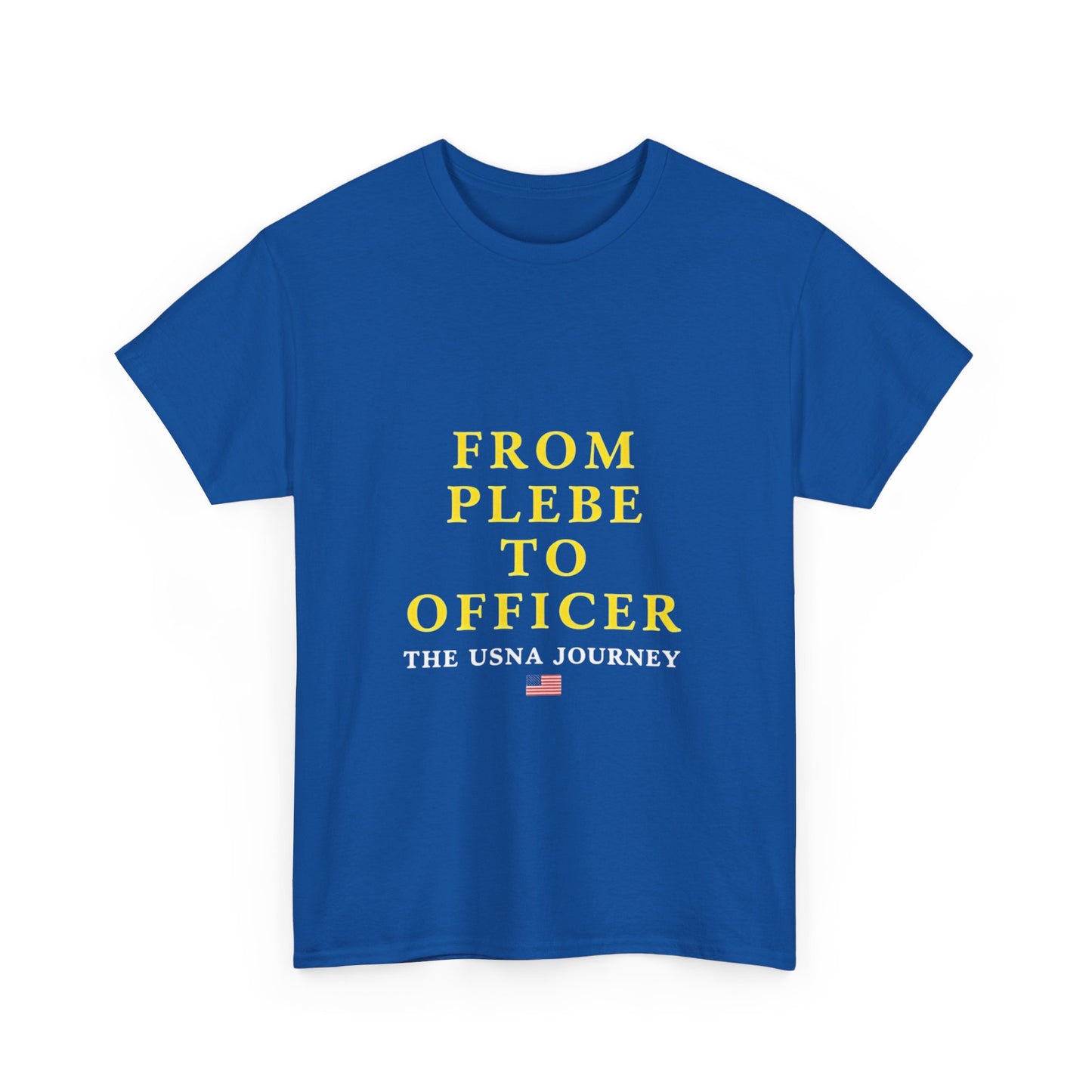 USNA Journey Unisex Tee | Military Gift, Plebe to Officer T-Shirt, Army Apparel, Navy Graduation Tee, Service Member Pride Shirt