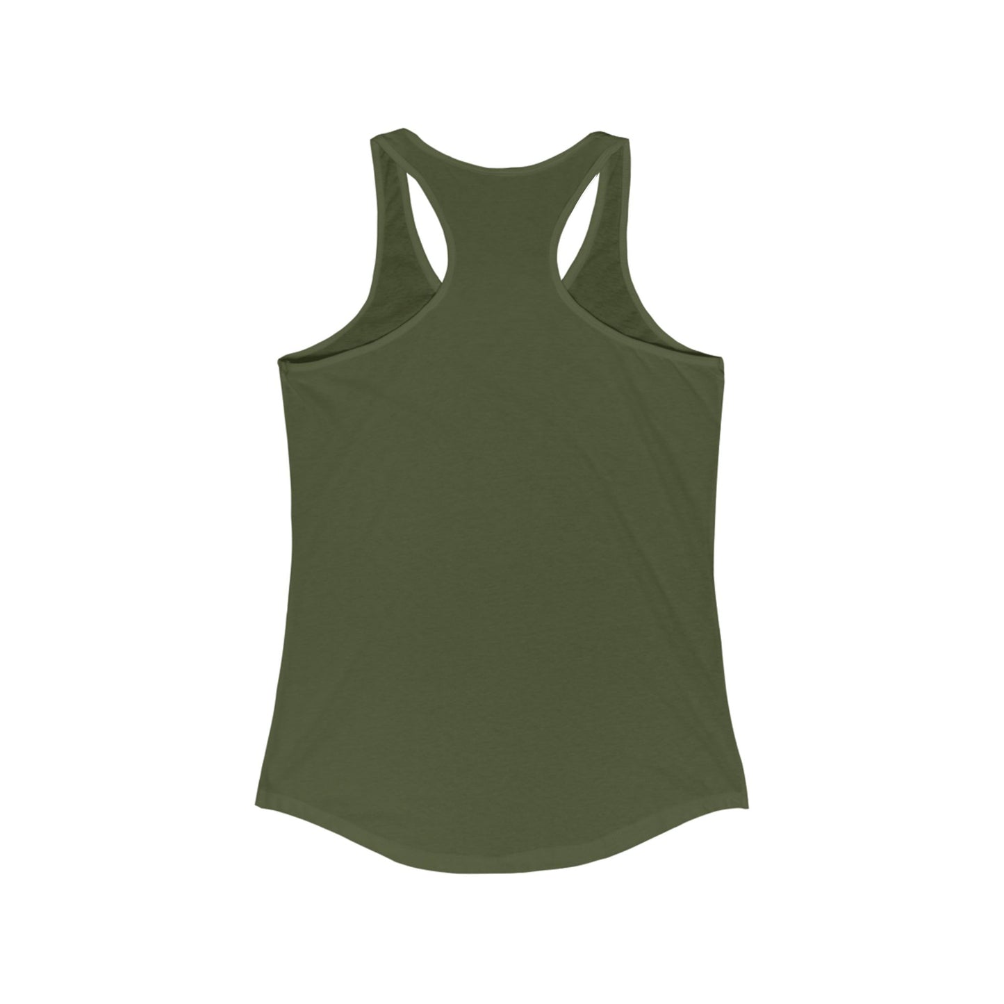 I Love Navy Dudes Racerback Tank | Women's Casual Summer Top, Gift for Military Families, Patriotic Apparel, Birthday Gift, Wedding Party