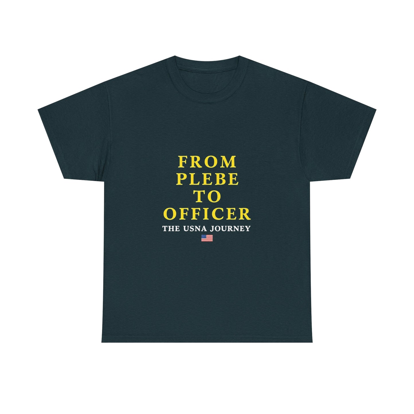 USNA Journey Unisex Tee | Military Gift, Plebe to Officer T-Shirt, Army Apparel, Navy Graduation Tee, Service Member Pride Shirt