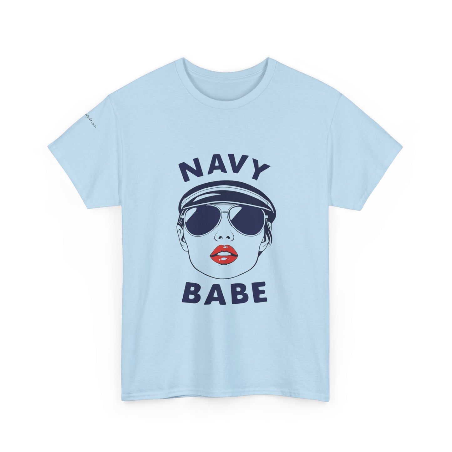 Navy Babe Graphic Tee, Casual Summer Shirt, Gift for Maritime Lovers, Nautical Fashion, Trendy Unisex Cotton Tee