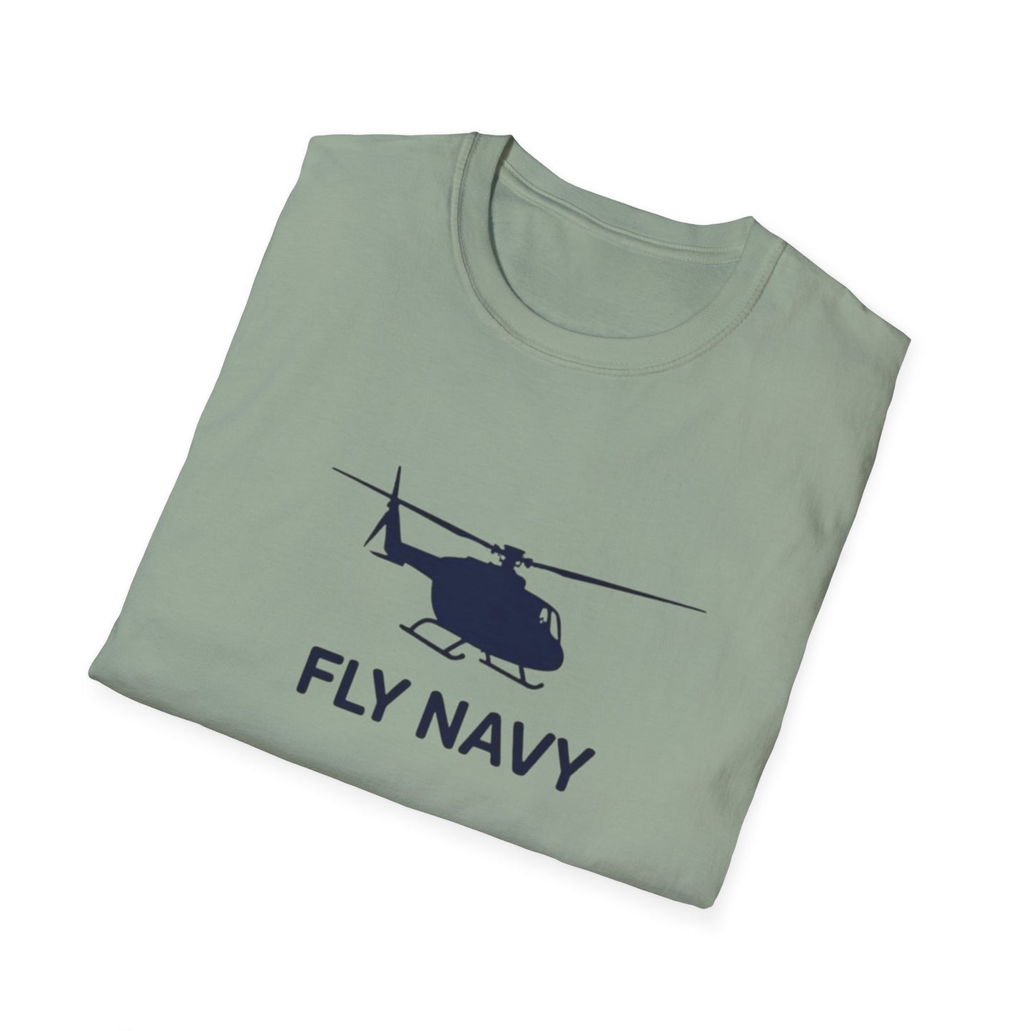 Navy Helicopter T-Shirt | Fly Navy Tee | Unisex Softstyle T-Shirt | Military Gift | Aviation Lover Apparel | Casual Everyday Wear | [...]