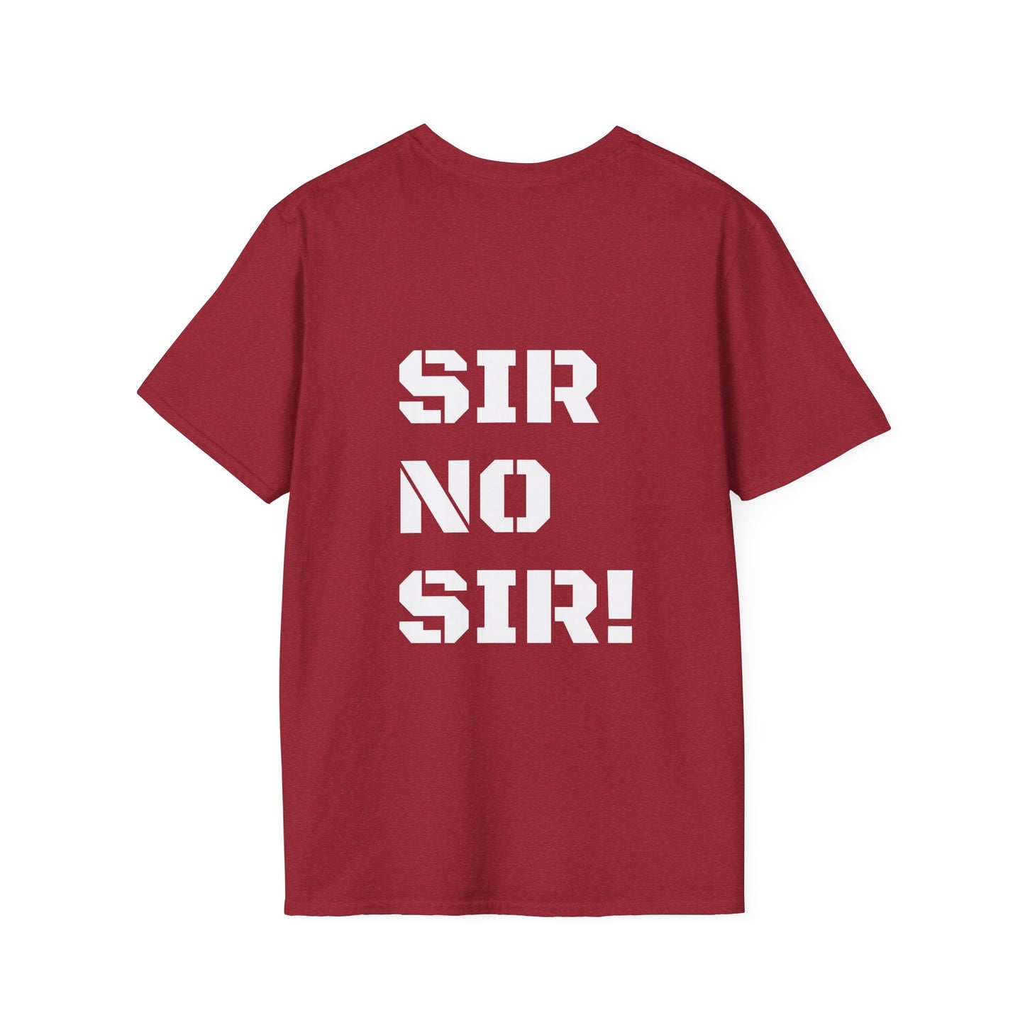 My Navy Dude,Military-Inspired Unisex T-Shirt - 'Sir Yes Sir!' & 'Sir No Sir!' Graphic Tee, Casual Wear, Perfect Gift for Veterans, Troops, [...]