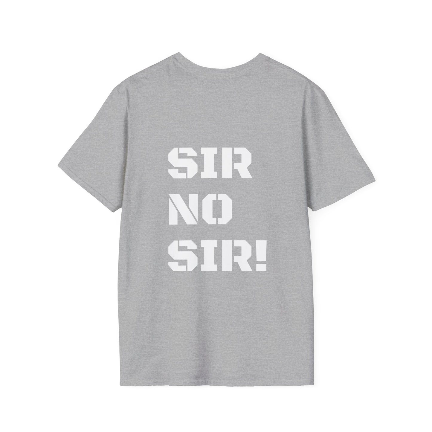My Navy Dude,Military-Inspired Unisex T-Shirt - 'Sir Yes Sir!' & 'Sir No Sir!' Graphic Tee, Casual Wear, Perfect Gift for Veterans, Troops, [...]