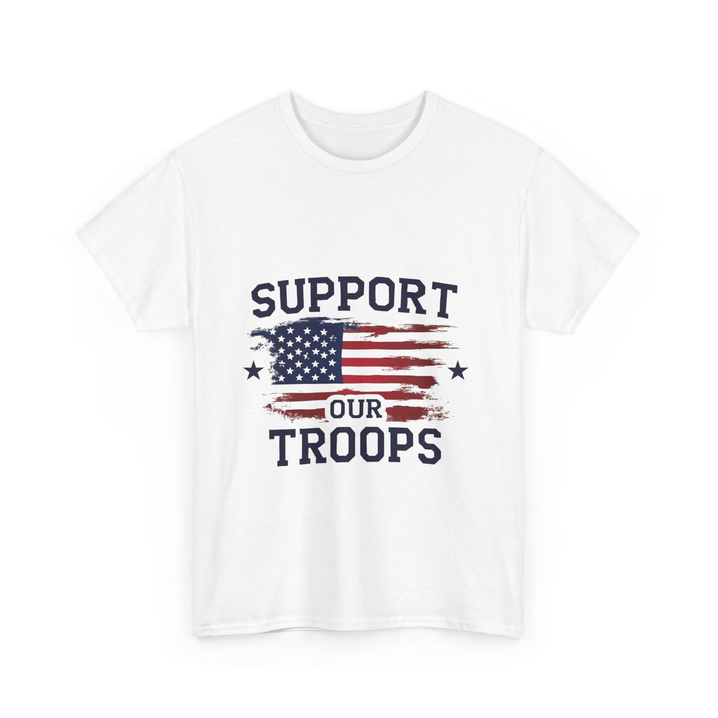Support Our Troops Unisex T-Shirt | Patriotic Tee | Veteran Appreciation | Military Support | Gift for Heroes