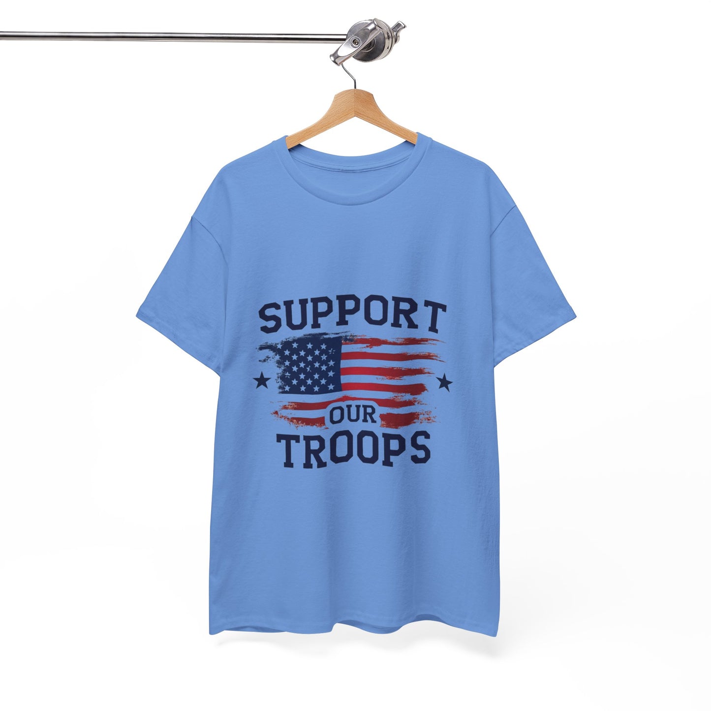 Support Our Troops Unisex T-Shirt | Patriotic Tee | Veteran Appreciation | Military Support | Gift for Heroes
