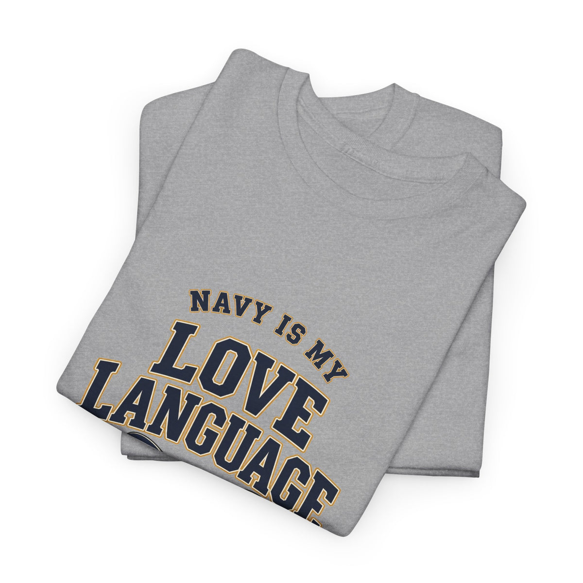 Navy Is My Love Language Army Navy Game 2026 Bow T-Shirt