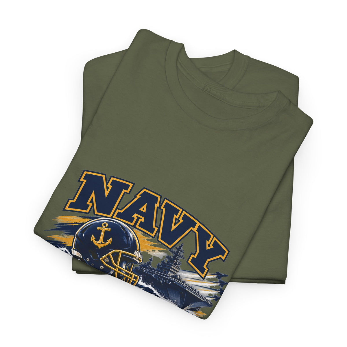 Go Navy Sink Army Graphic T-Shirt