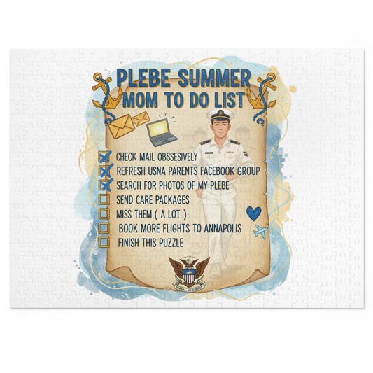 Plebe Summer, Mom To Do List Jigsaw puzzle