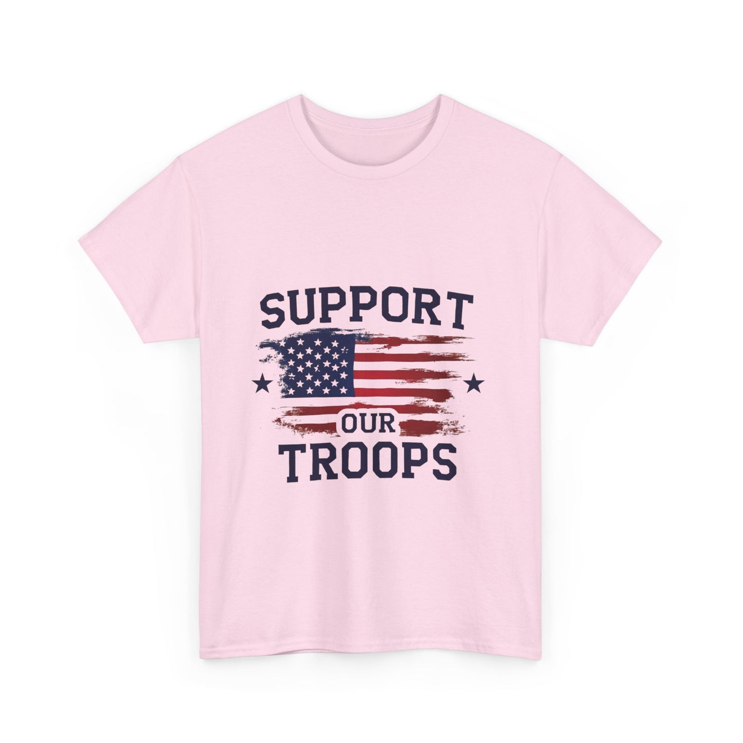 Support Our Troops Unisex T-Shirt | Patriotic Tee | Veteran Appreciation | Military Support | Gift for Heroes