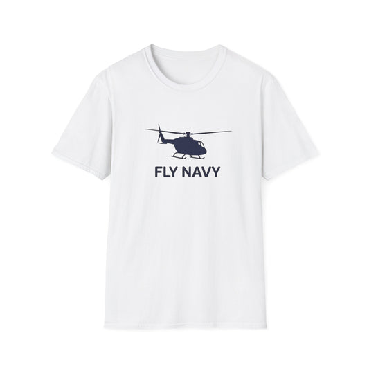 Navy Helicopter T-Shirt | Fly Navy Tee | Unisex Softstyle T-Shirt | Military Gift | Aviation Lover Apparel | Casual Everyday Wear | [...]