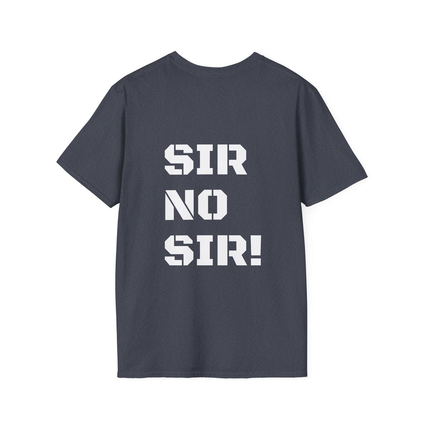 My Navy Dude,Military-Inspired Unisex T-Shirt - 'Sir Yes Sir!' & 'Sir No Sir!' Graphic Tee, Casual Wear, Perfect Gift for Veterans, Troops, [...]