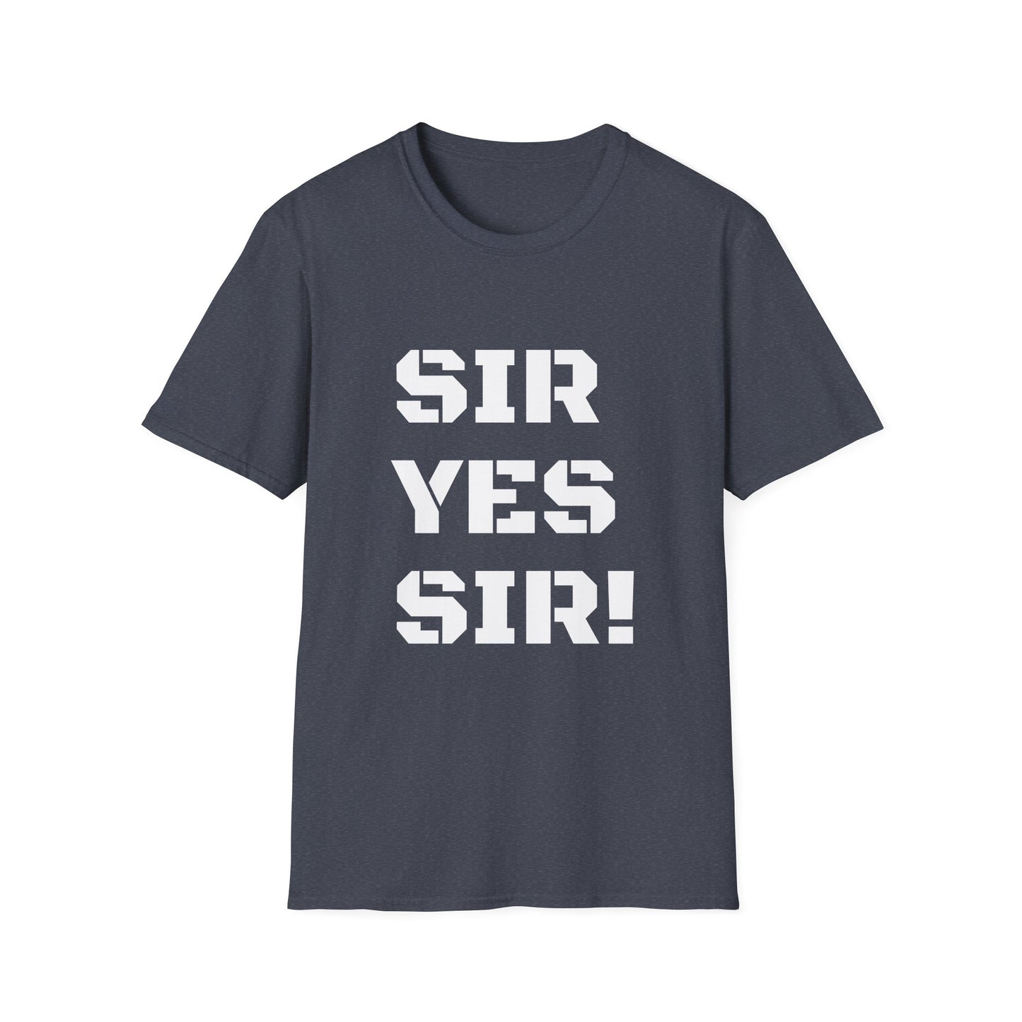 My Navy Dude,Military-Inspired Unisex T-Shirt - 'Sir Yes Sir!' & 'Sir No Sir!' Graphic Tee, Casual Wear, Perfect Gift for Veterans, Troops, [...]