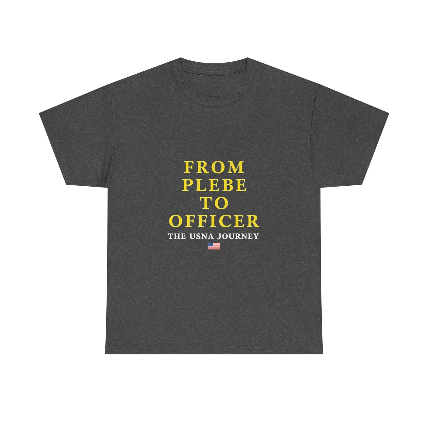USNA Journey Unisex Tee | Military Gift, Plebe to Officer T-Shirt, Army Apparel, Navy Graduation Tee, Service Member Pride Shirt