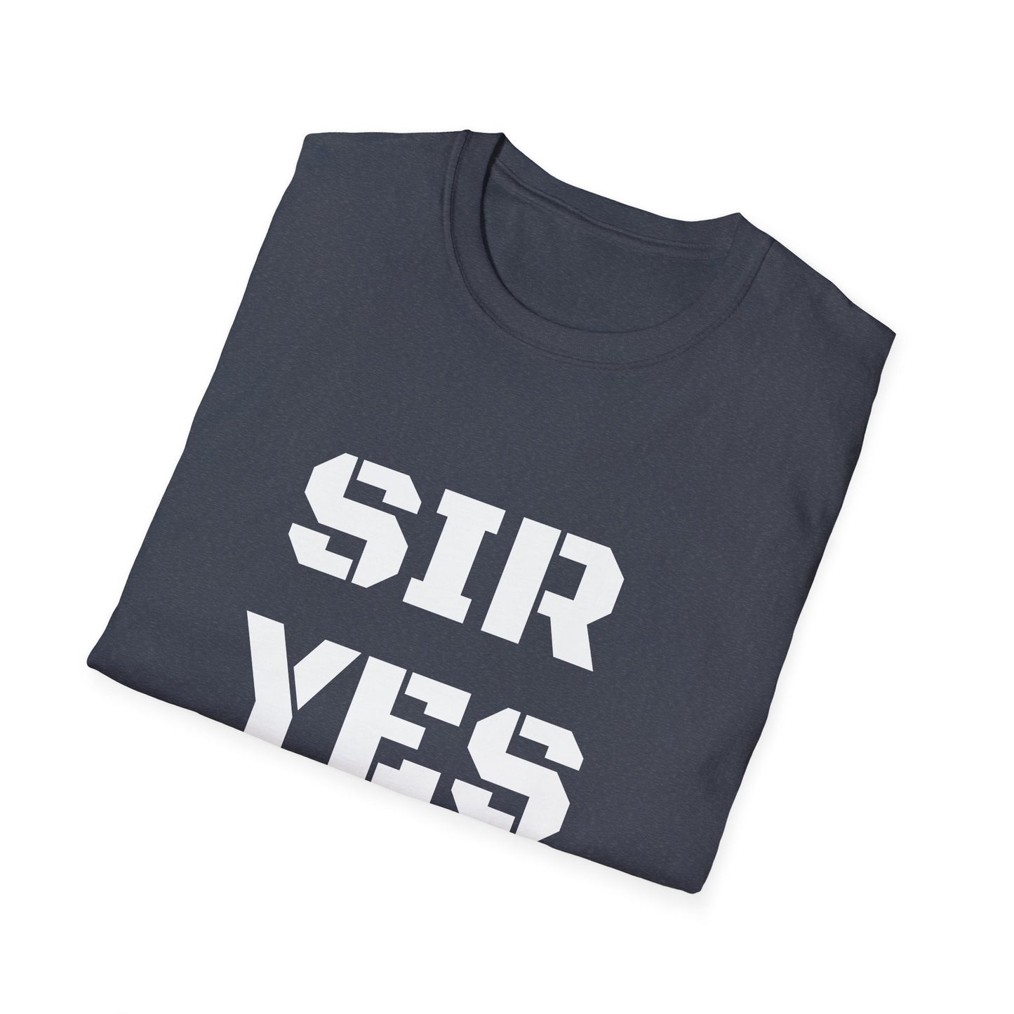 My Navy Dude,Military-Inspired Unisex T-Shirt - 'Sir Yes Sir!' & 'Sir No Sir!' Graphic Tee, Casual Wear, Perfect Gift for Veterans, Troops, [...]