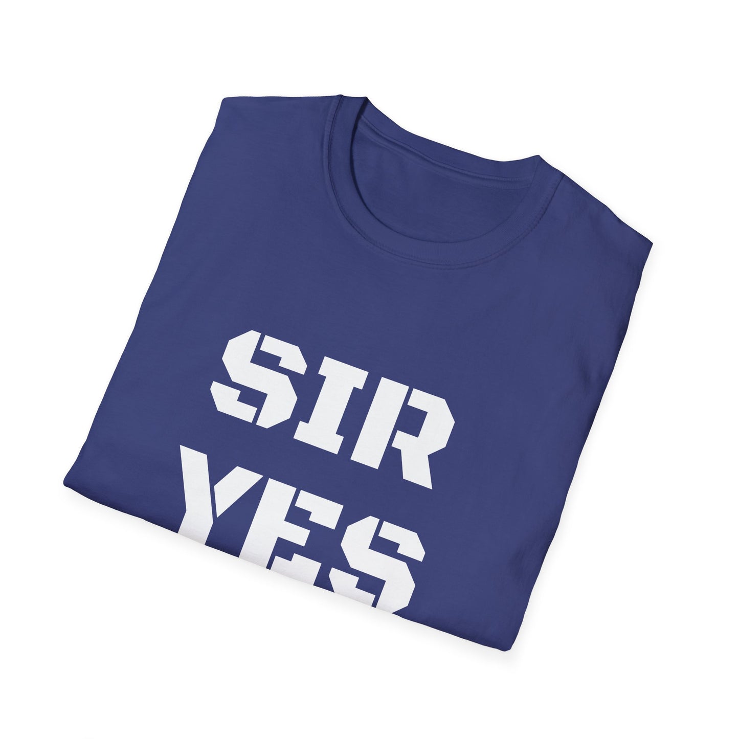 My Navy Dude,Military-Inspired Unisex T-Shirt - 'Sir Yes Sir!' & 'Sir No Sir!' Graphic Tee, Casual Wear, Perfect Gift for Veterans, Troops, [...]