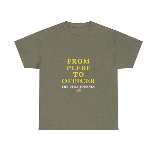 USNA Journey Unisex Tee | Military Gift, Plebe to Officer T-Shirt, Army Apparel, Navy Graduation Tee, Service Member Pride Shirt