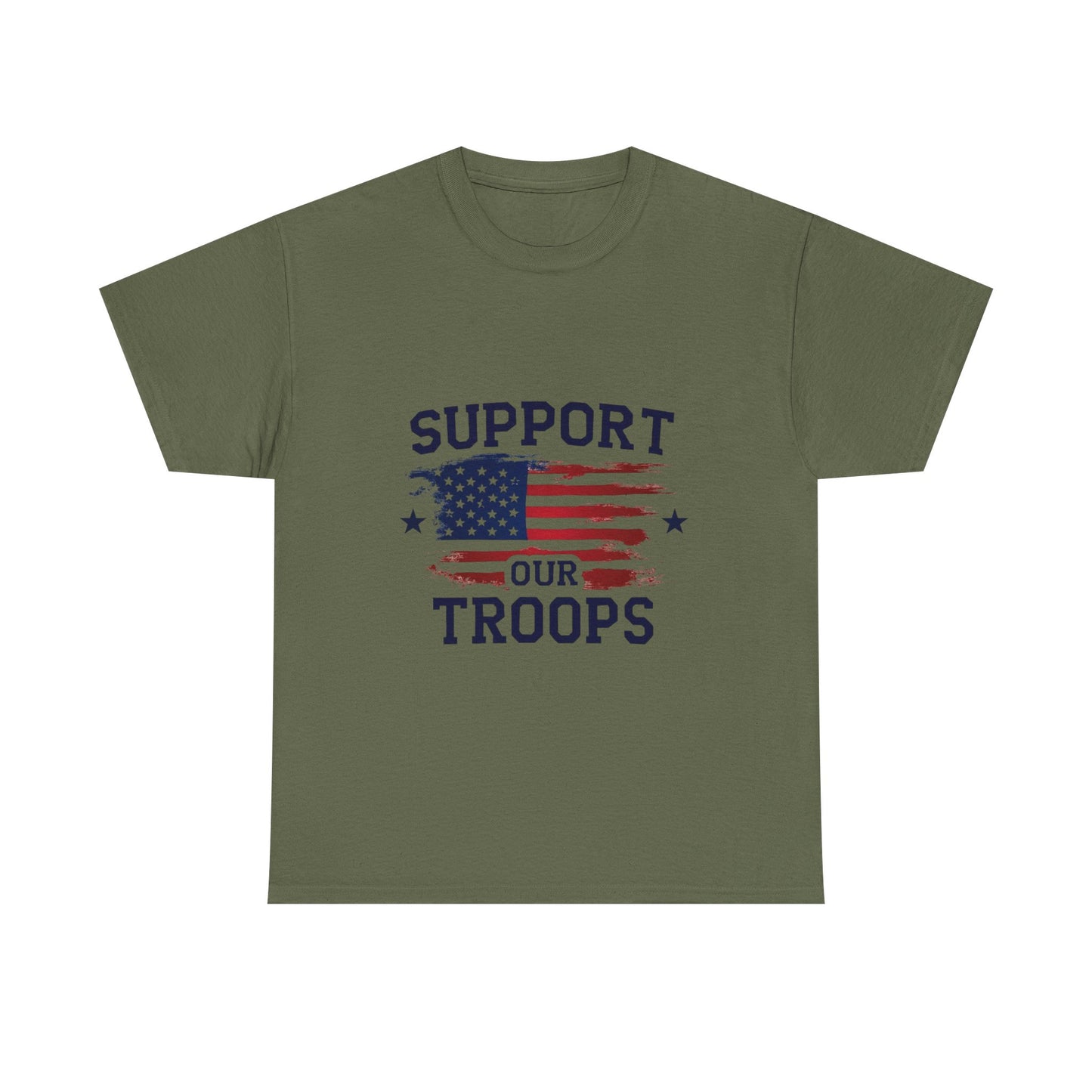 Support Our Troops Unisex T-Shirt | Patriotic Tee | Veteran Appreciation | Military Support | Gift for Heroes