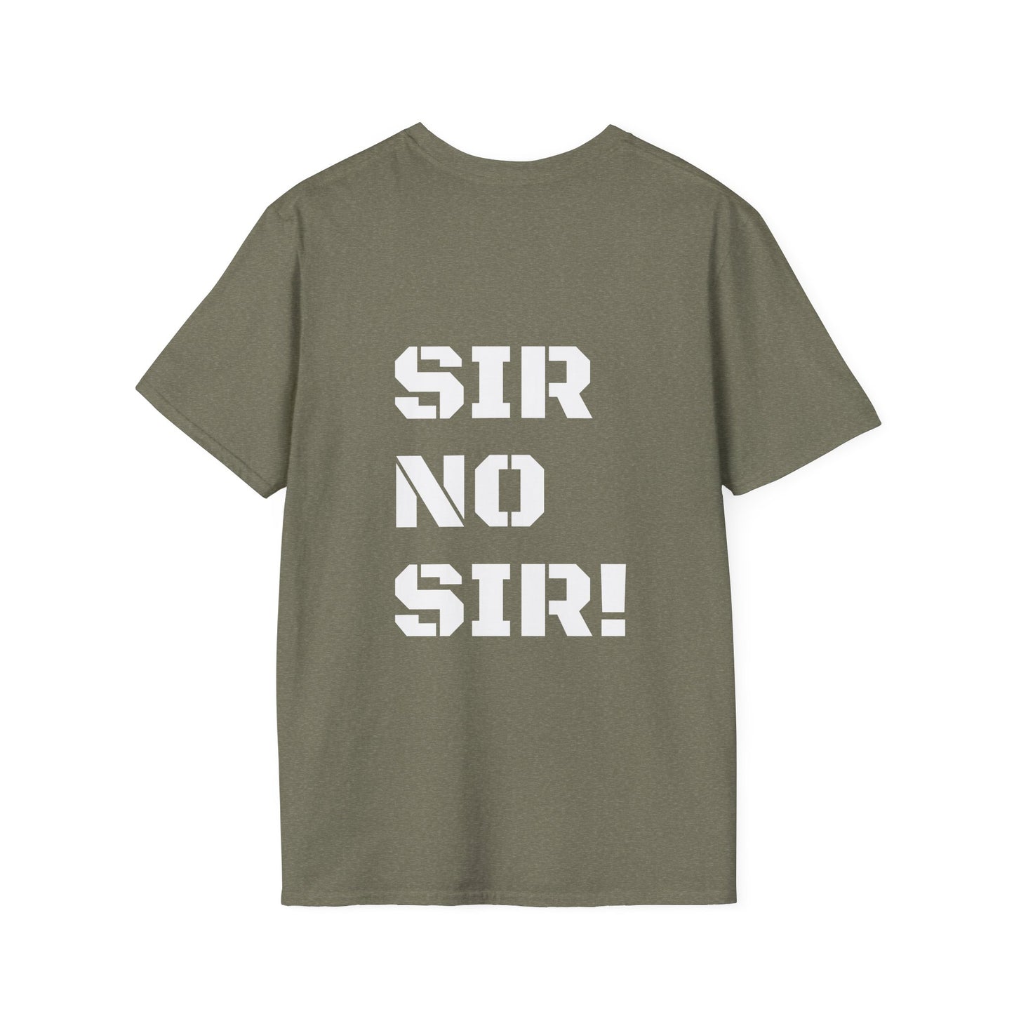 My Navy Dude,Military-Inspired Unisex T-Shirt - 'Sir Yes Sir!' & 'Sir No Sir!' Graphic Tee, Casual Wear, Perfect Gift for Veterans, Troops, [...]