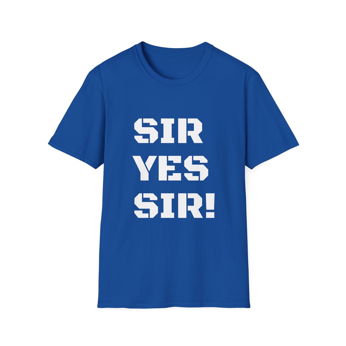 My Navy Dude,Military-Inspired Unisex T-Shirt - 'Sir Yes Sir!' & 'Sir No Sir!' Graphic Tee, Casual Wear, Perfect Gift for Veterans, Troops, [...]