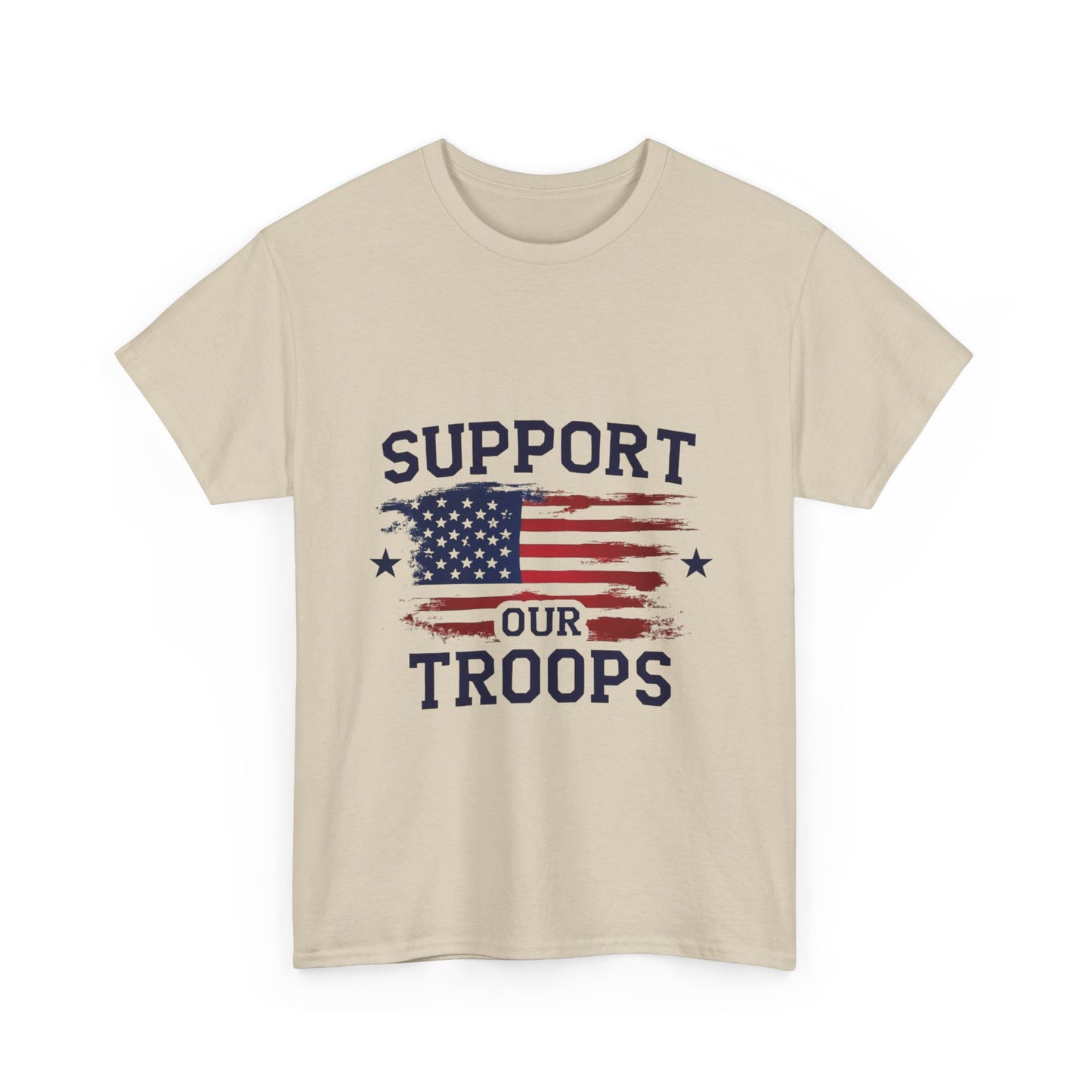 Support Our Troops Unisex T-Shirt | Patriotic Tee | Veteran Appreciation | Military Support | Gift for Heroes