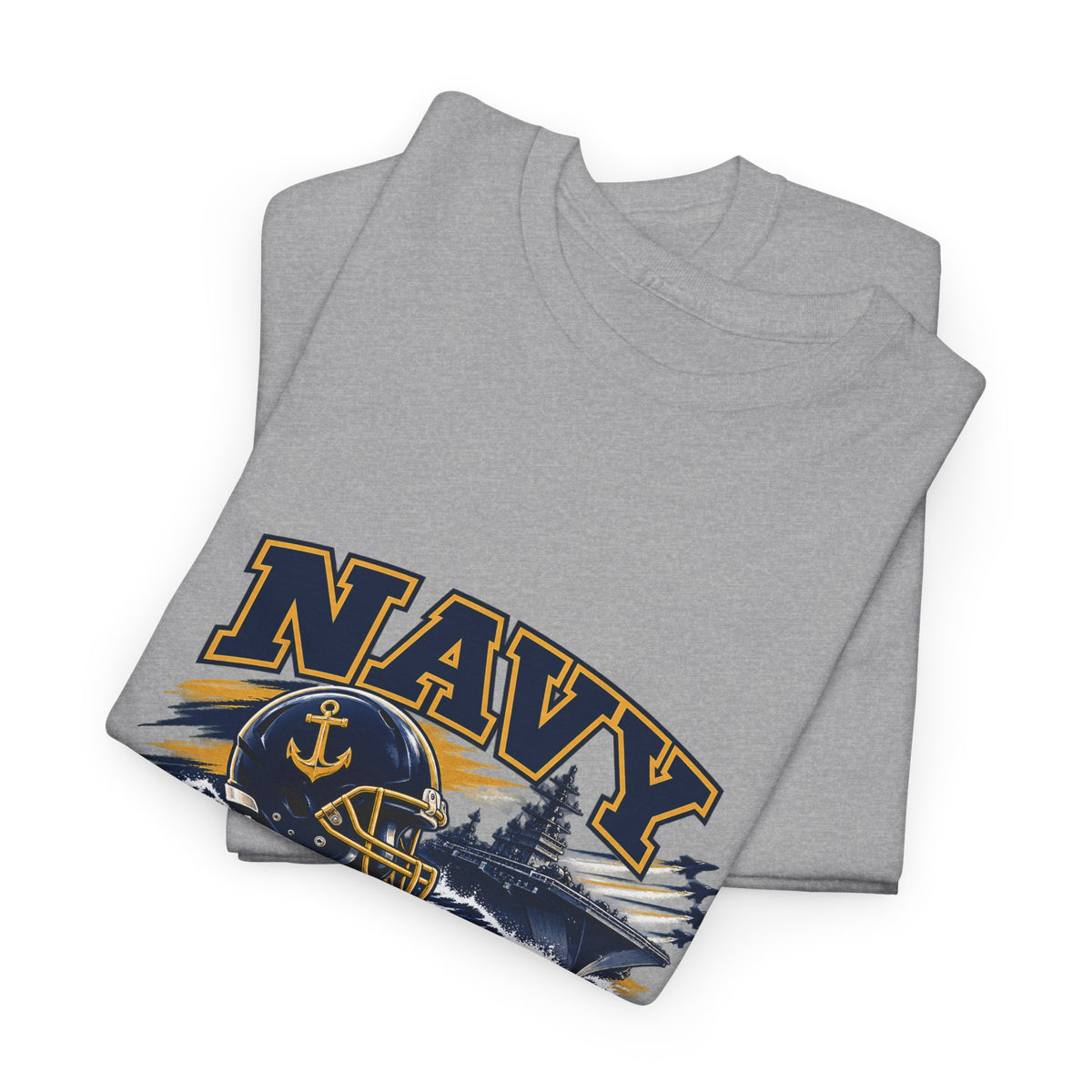 Go Navy Sink Army Graphic T-Shirt