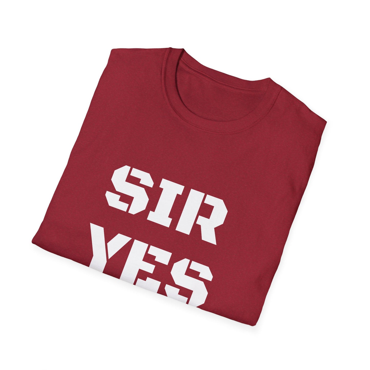 My Navy Dude,Military-Inspired Unisex T-Shirt - 'Sir Yes Sir!' & 'Sir No Sir!' Graphic Tee, Casual Wear, Perfect Gift for Veterans, Troops, [...]