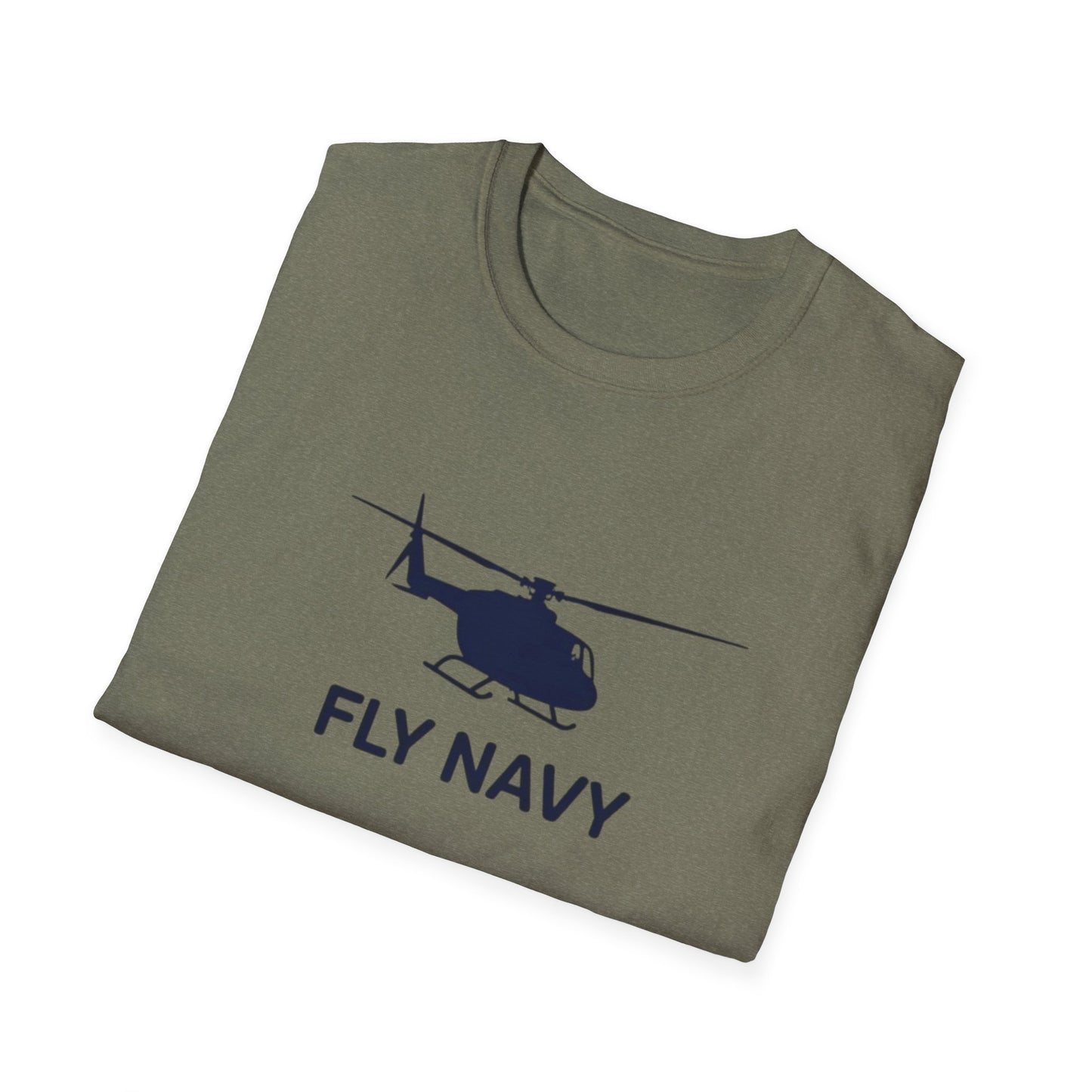Navy Helicopter T-Shirt | Fly Navy Tee | Unisex Softstyle T-Shirt | Military Gift | Aviation Lover Apparel | Casual Everyday Wear | [...]