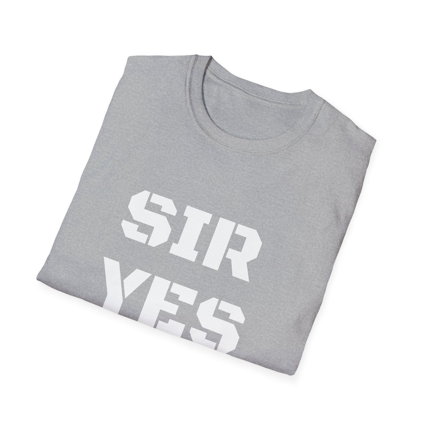 My Navy Dude,Military-Inspired Unisex T-Shirt - 'Sir Yes Sir!' & 'Sir No Sir!' Graphic Tee, Casual Wear, Perfect Gift for Veterans, Troops, [...]