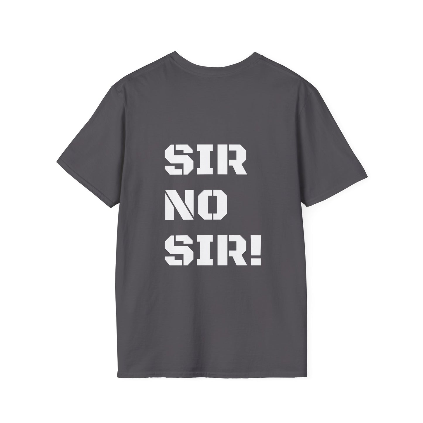 My Navy Dude,Military-Inspired Unisex T-Shirt - 'Sir Yes Sir!' & 'Sir No Sir!' Graphic Tee, Casual Wear, Perfect Gift for Veterans, Troops, [...]