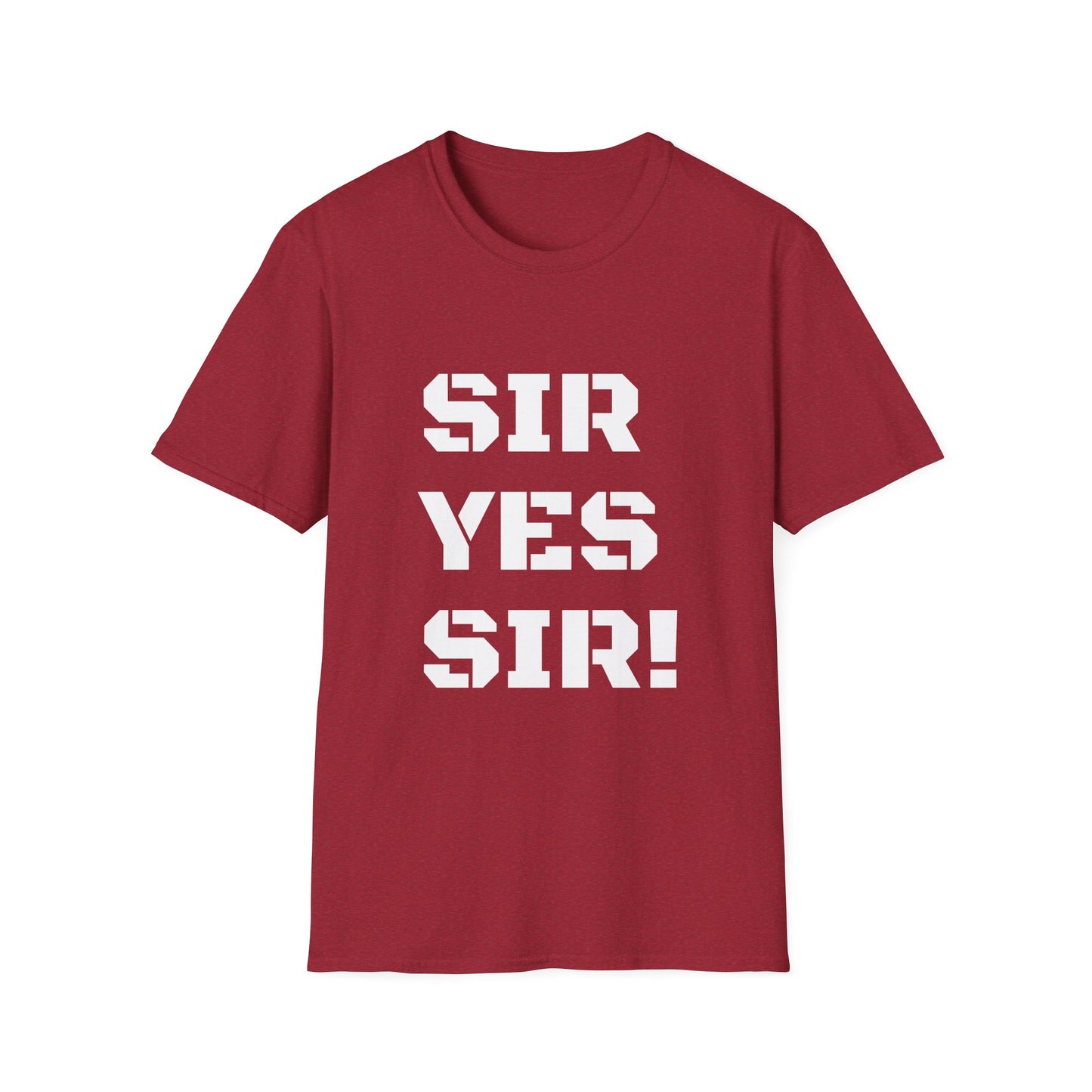 My Navy Dude,Military-Inspired Unisex T-Shirt - 'Sir Yes Sir!' & 'Sir No Sir!' Graphic Tee, Casual Wear, Perfect Gift for Veterans, Troops, [...]