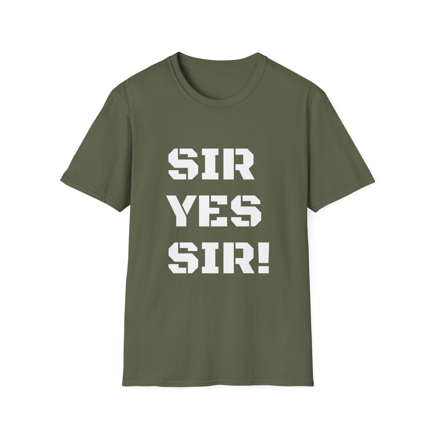 My Navy Dude,Military-Inspired Unisex T-Shirt - 'Sir Yes Sir!' & 'Sir No Sir!' Graphic Tee, Casual Wear, Perfect Gift for Veterans, Troops, [...]