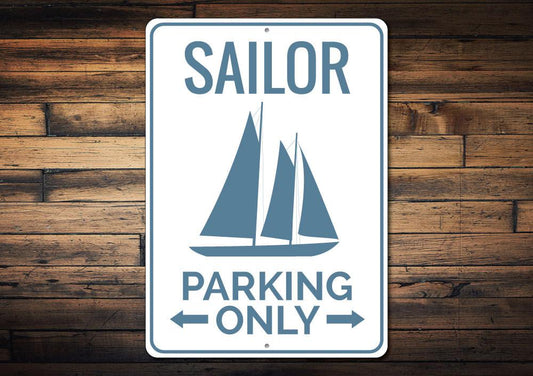 Sailor Parking Sign