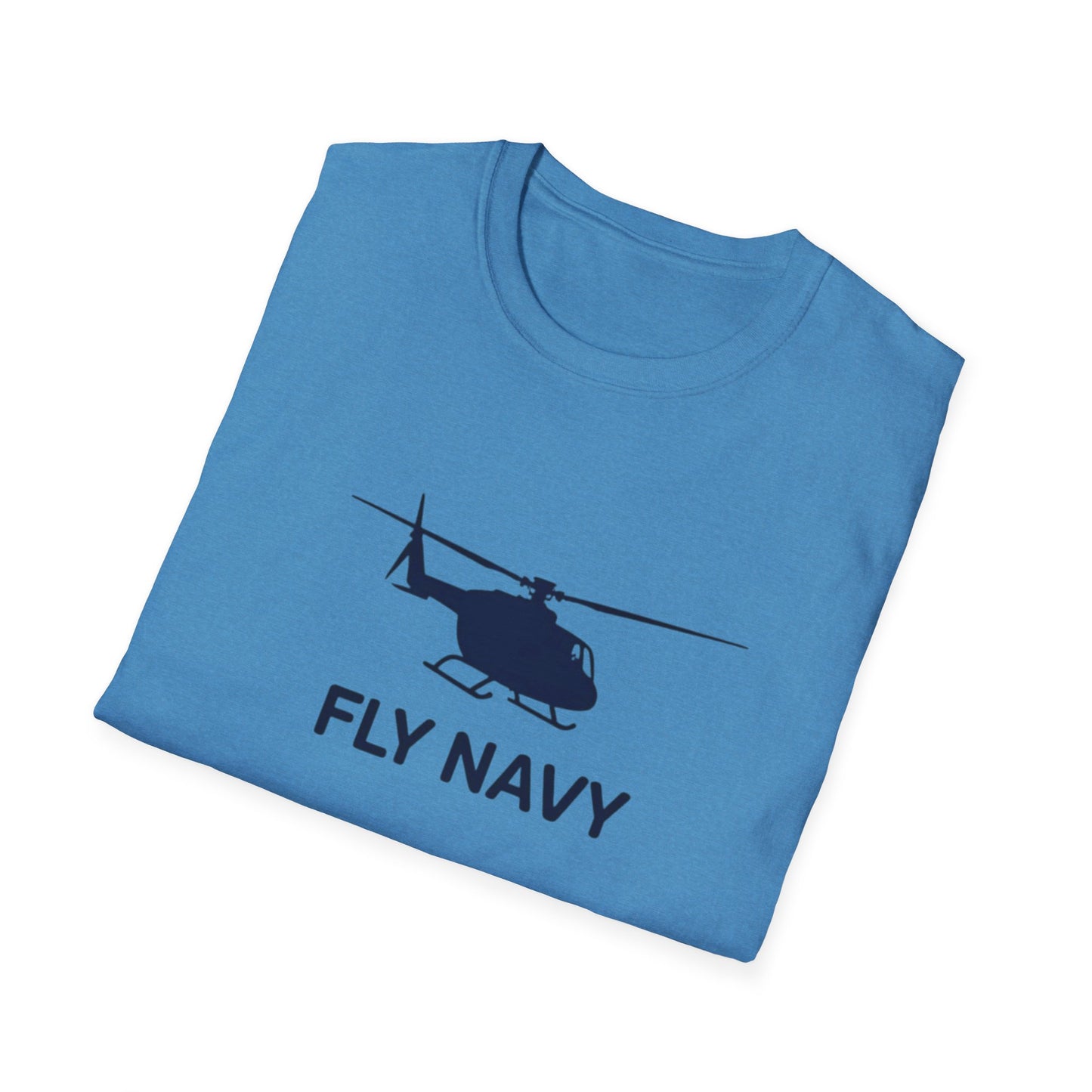 Navy Helicopter T-Shirt | Fly Navy Tee | Unisex Softstyle T-Shirt | Military Gift | Aviation Lover Apparel | Casual Everyday Wear | [...]