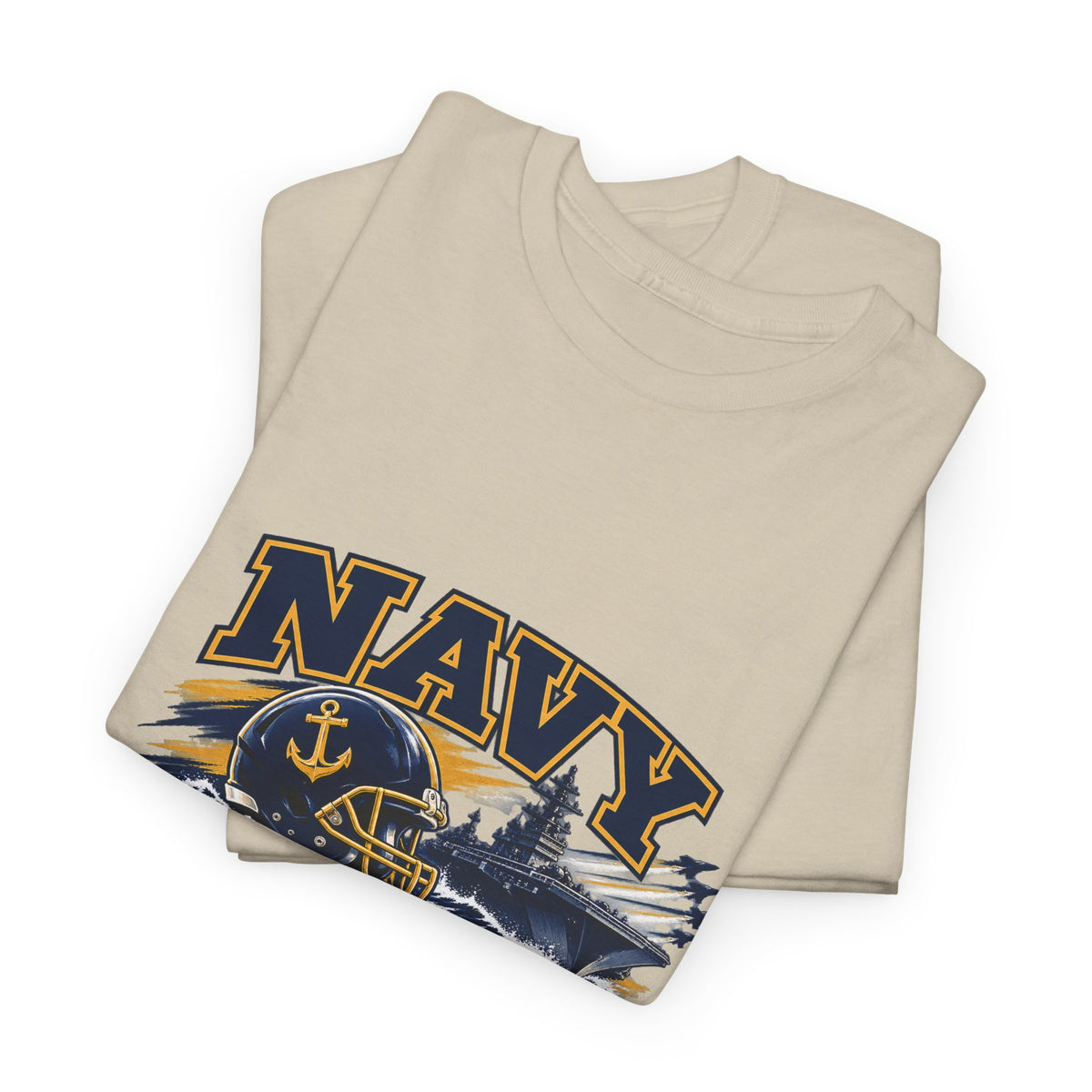 Go Navy Sink Army Graphic T-Shirt