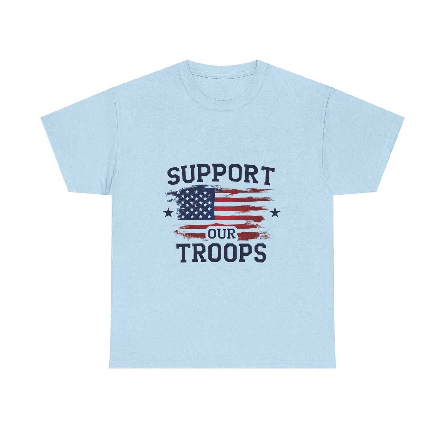 Support Our Troops Unisex T-Shirt | Patriotic Tee | Veteran Appreciation | Military Support | Gift for Heroes