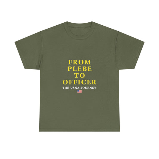 USNA Journey Unisex Tee | Military Gift, Plebe to Officer T-Shirt, Army Apparel, Navy Graduation Tee, Service Member Pride Shirt
