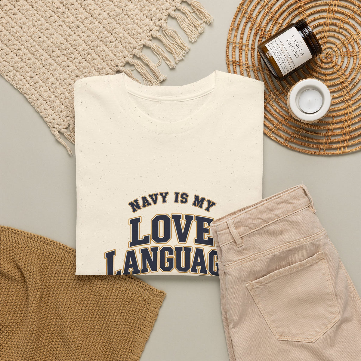 Navy Is My Love Language Army Navy Game 2026 Bow T-Shirt