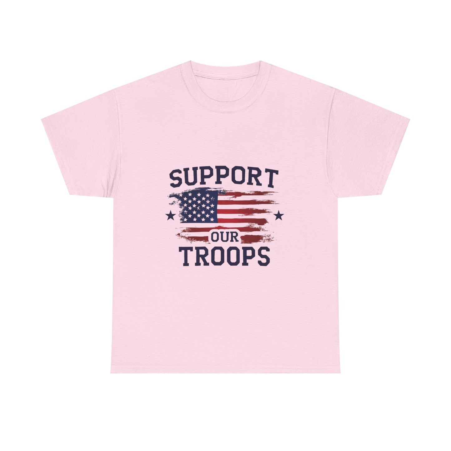 Support Our Troops Unisex T-Shirt | Patriotic Tee | Veteran Appreciation | Military Support | Gift for Heroes