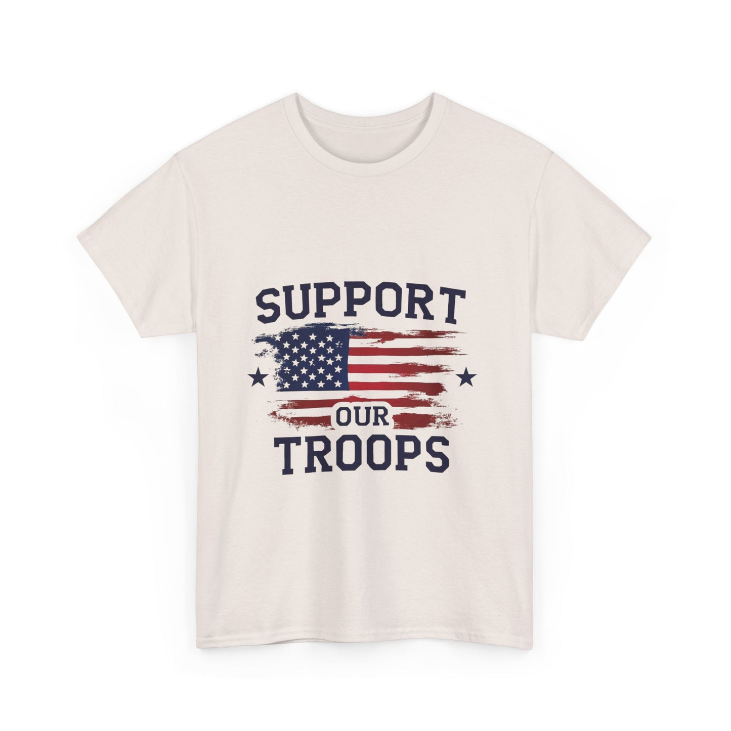 Support Our Troops Unisex T-Shirt | Patriotic Tee | Veteran Appreciation | Military Support | Gift for Heroes