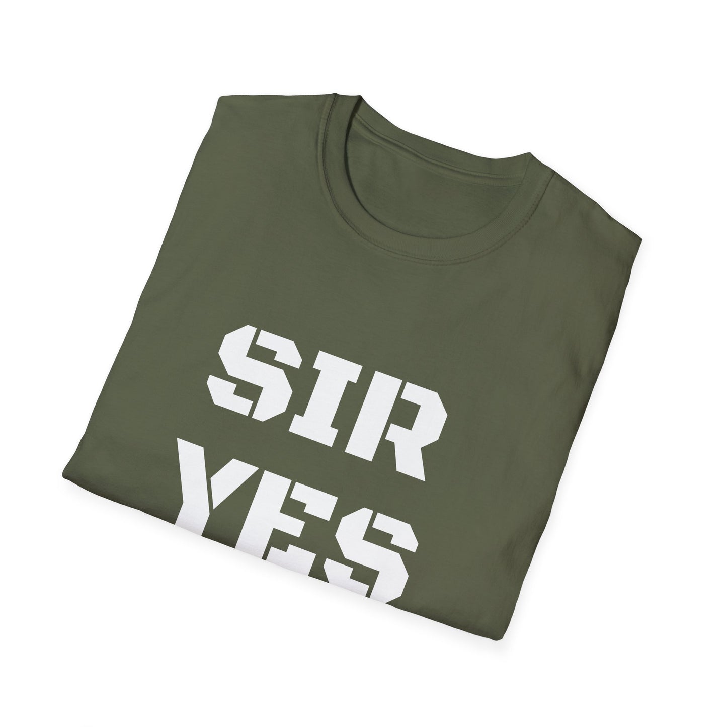 My Navy Dude,Military-Inspired Unisex T-Shirt - 'Sir Yes Sir!' & 'Sir No Sir!' Graphic Tee, Casual Wear, Perfect Gift for Veterans, Troops, [...]