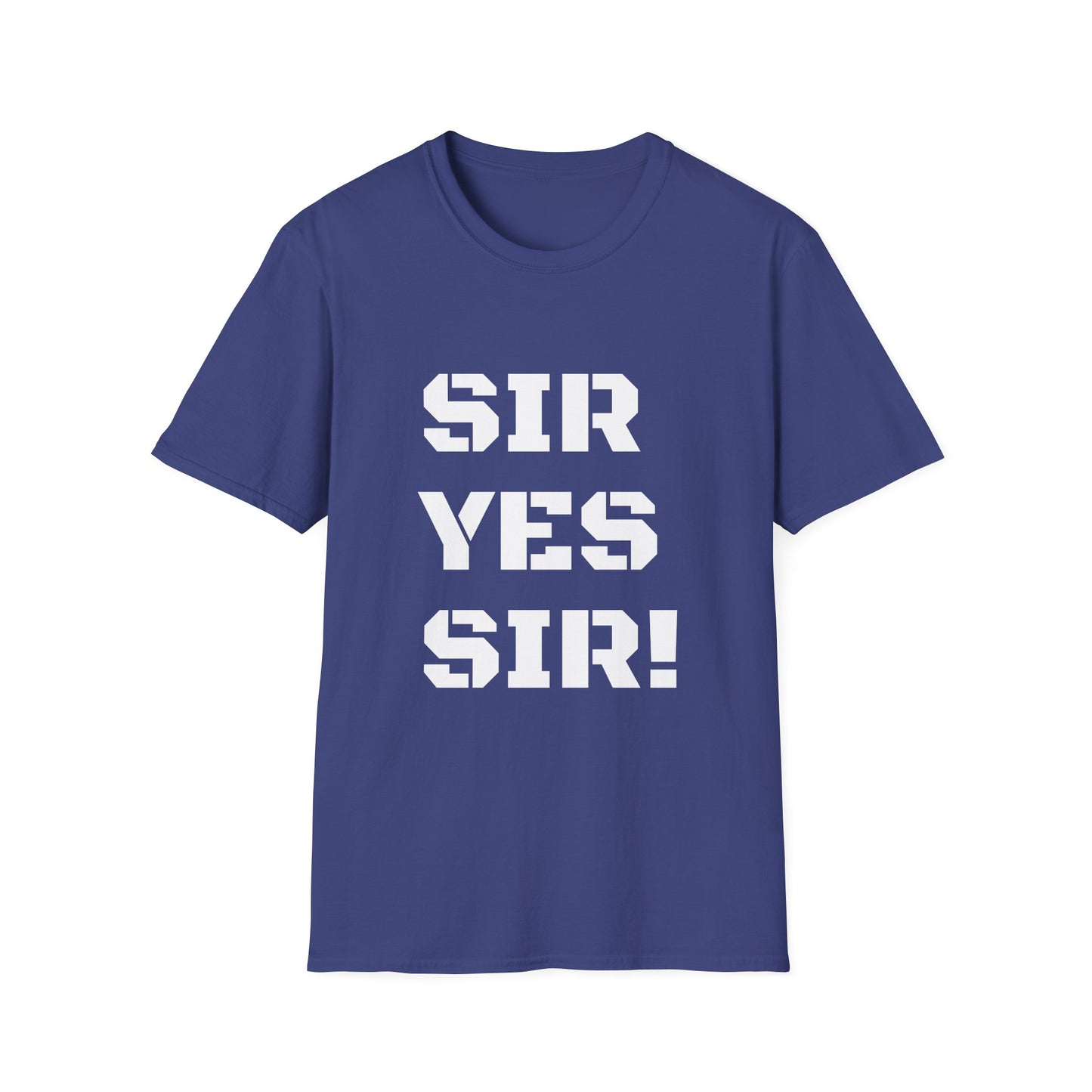 My Navy Dude,Military-Inspired Unisex T-Shirt - 'Sir Yes Sir!' & 'Sir No Sir!' Graphic Tee, Casual Wear, Perfect Gift for Veterans, Troops, [...]