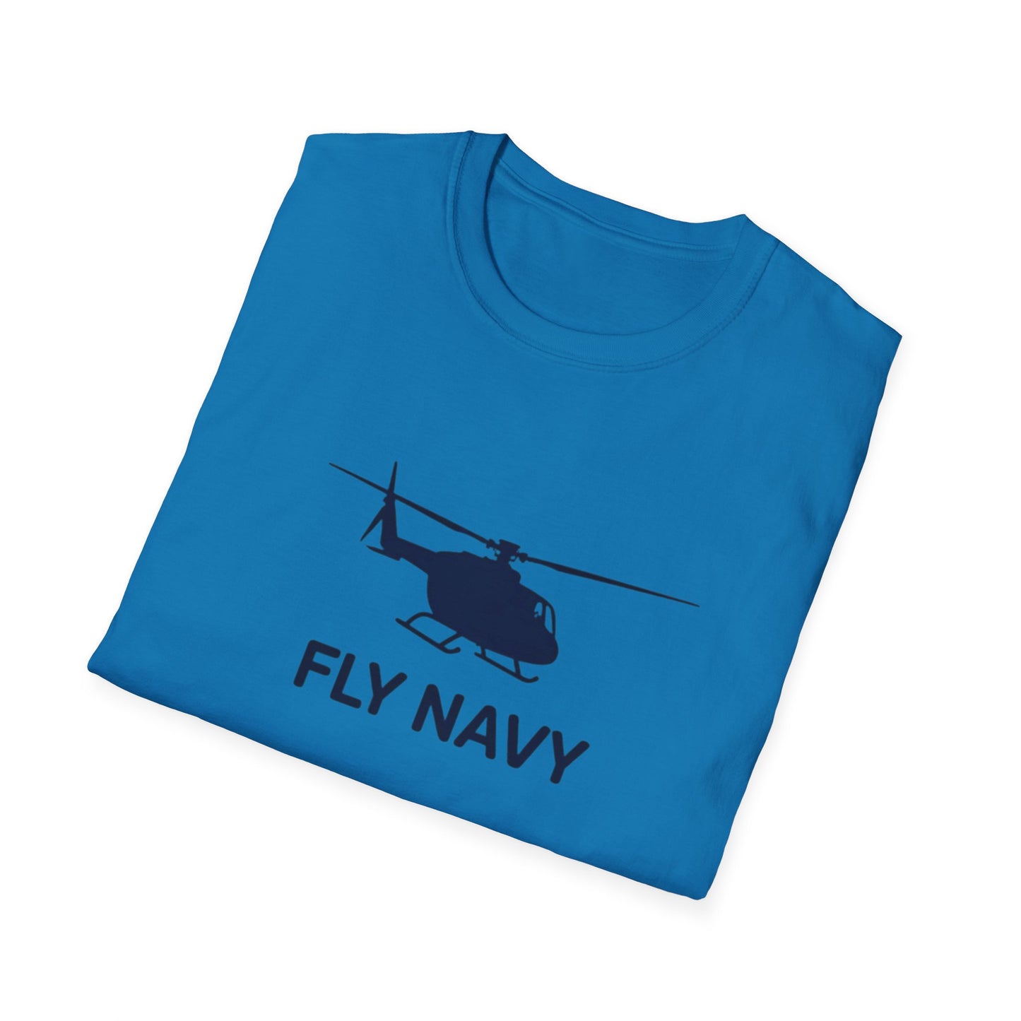 Navy Helicopter T-Shirt | Fly Navy Tee | Unisex Softstyle T-Shirt | Military Gift | Aviation Lover Apparel | Casual Everyday Wear | [...]