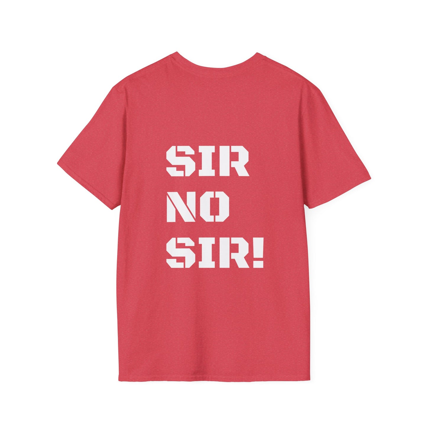 My Navy Dude,Military-Inspired Unisex T-Shirt - 'Sir Yes Sir!' & 'Sir No Sir!' Graphic Tee, Casual Wear, Perfect Gift for Veterans, Troops, [...]