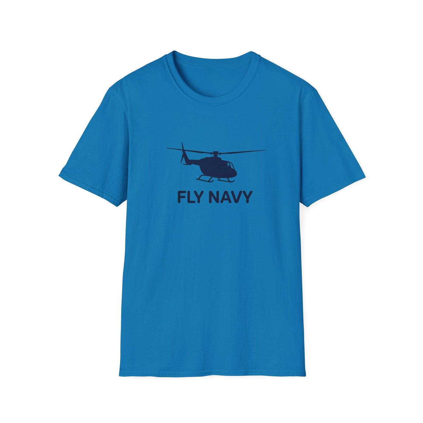 Navy Helicopter T-Shirt | Fly Navy Tee | Unisex Softstyle T-Shirt | Military Gift | Aviation Lover Apparel | Casual Everyday Wear | [...]