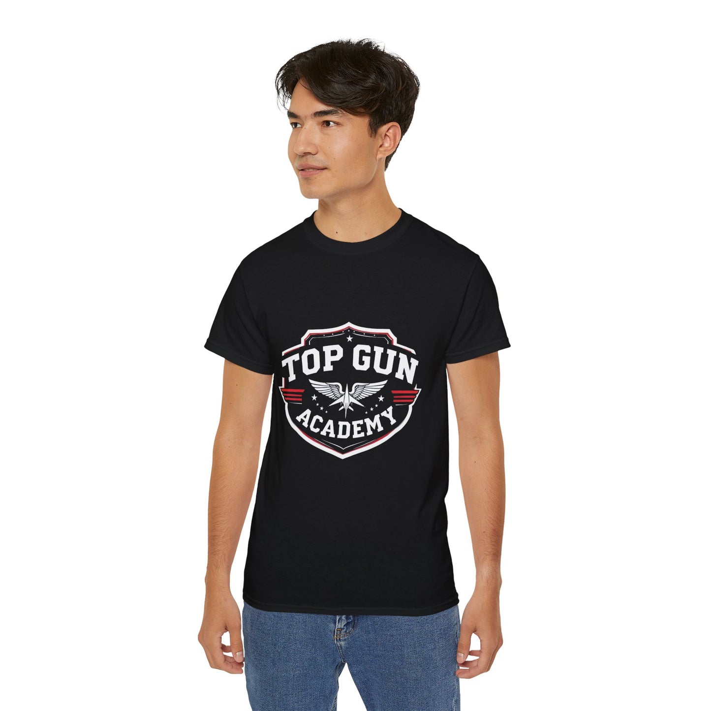 Top Gun Academy Unisex Tee - Perfect for Military Fans, Aviation Enthusiasts, Gifts for Him, Everyday Wear, Vintage Style