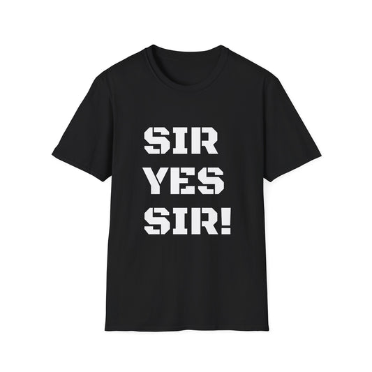 My Navy Dude,Military-Inspired Unisex T-Shirt - 'Sir Yes Sir!' & 'Sir No Sir!' Graphic Tee, Casual Wear, Perfect Gift for Veterans, Troops, [...]